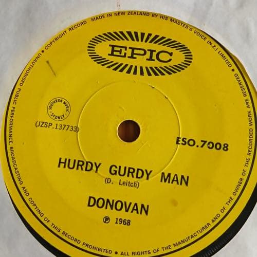 Hurdy Gurdy Man 7" by Donovan