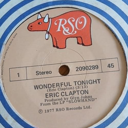 Wonderful Tonight 7" by Eric Clapton