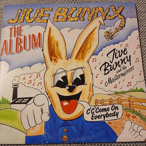 The Album by Jive Bunny And The Mastermixers on vinyl