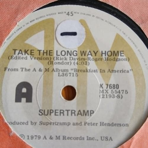 Take The Long Way Home 7" by Supertramp