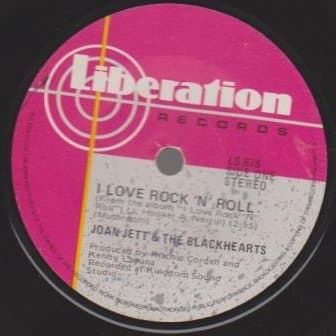 I Love Rock 'N' Roll 7" by Joan Jett & The Blackhearts