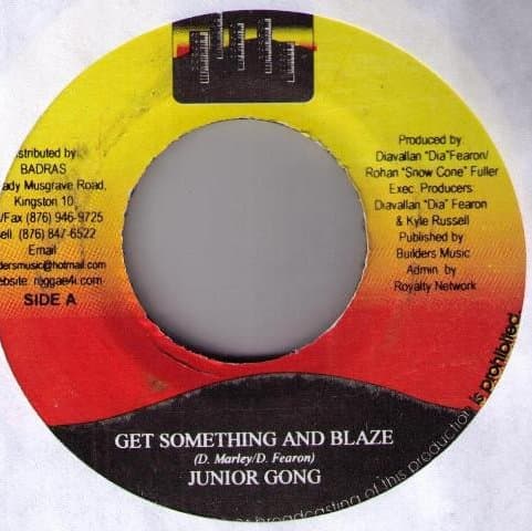 Get Something And Blaze 7" by Jr. Gong (Damian Marley)
